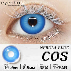 Ihomed Halloween Color Contact Lenses for Anime Cosplay Cute Pink Contact Lens Blue Contact Red Eyes Lense Yearly Colored Lens