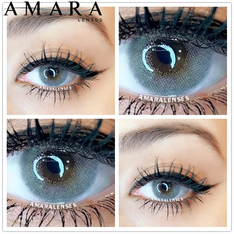 Ihomed LENSES Natural Color Eye Contact Lenses AURORA Series Soft Contact Lenses Color Eye Lenses Beauty Cosplay Eyes Cosmetics