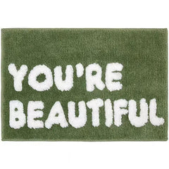 Ihomed YOU'RE BEAUTIFUl Carpet Trend Home Plush Floor Furnishing Living Room Rug Decoration Bedside Bay Window Area Rugs Sofa Floor Mat