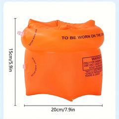 Ihomed 1pc Portable Floating Circle Sleeves Arm Rings New Inflatable Swimming Arm Rings Pool Buoy Armbands For Swimming Pool Floaters