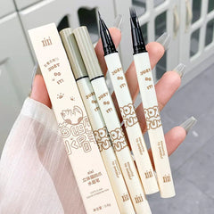 Ihomed Waterproof Four Claw Water Eyebrow Pen Natural Smooth Clear Roots 4 Point Head Liquid Eye Brow Liner Pencil Eye Makeup Cosmetic