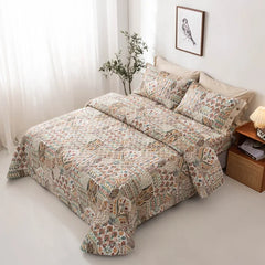 Ihomed High-end cotton Bedspread on the bed plaid Bed cover Mattress topper printed bedspreads & coverlets Couple bed quilt bed sheets