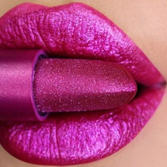 Ihomed Waterproof Glitter Lipsticks Punk Style Nude Matte Not Fading Pearlescent Sexy Red Pink Velvet Lipsticks Lips Makeup Cosmetic