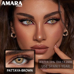 Ihomed Brown Colored Contact Lenses Natural Look Green Eye Lenses Gray Contact Gray Lenses Fast Delivery Green Eye Lens