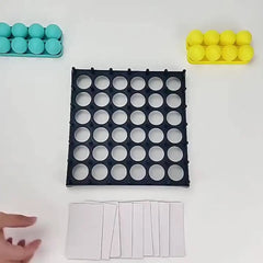 Ihomed 1 Box Bounce Ball Party Game, Table Jumping Ball Toys, Family Party Board Game, Children Puzzle Toys