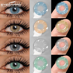 Ihomed 5 Pairs Daily New Color Contact Lenses for Eyes 42% High Water Content 1 Day Lens Comfortable to Wear Daily Disposable