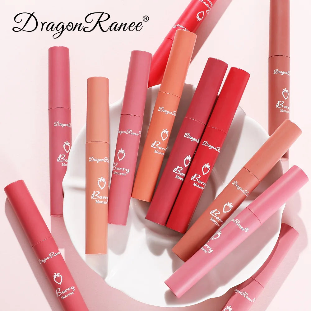 Ihomed Nude Lip Gloss Matte Velvet Liquid Lipstick Waterproof Sexy Long Lasting Non-stick Cup Nude Red Make-up for Women Korea Cosmetic