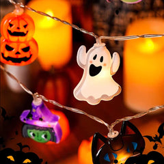 Ihomed LED Halloween Pumpkin Lantern String Festival Party Courtyard Atmosphere Decoration Luminous Pumpkin Prop Scene Arrangement