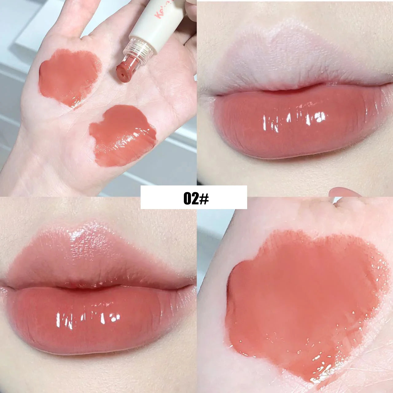 Ihomed Crystal Jelly Mirror Lip Gloss Water Liquid Lipstick Moisturizing Long Lasting Sexy Lip Plumper Lip Tint Makeup Korean Cosmetics