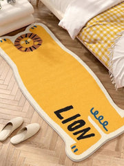 Ihomed Irregular Cartoon Funny Living Room Large Area Carpets Cute Animal Bedroom Bedside Carpet Comfortable Soft Plush Girl Room Rugs