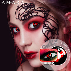 Ihomed LENSES 1Pair Halloween Cosplay Color Contact Lenses Eye Anime Lenses Color Contact Lenses Eye Color Lenses