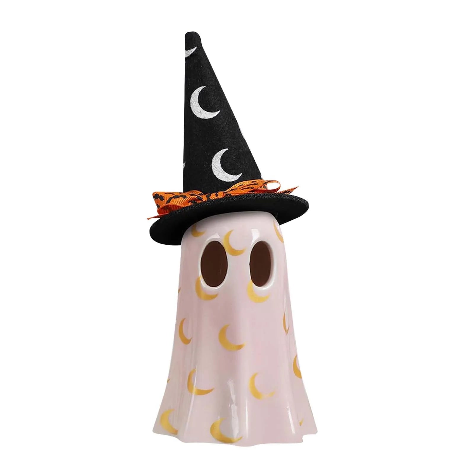 Ihomed Resin Decoration Halloween Witch Hat Home DéCor Figurine Christmas Ornaments Resin Decorating Halloween Witch Hat Home DéCor