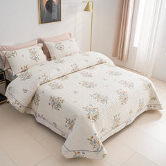 Ihomed 100% cotton Bedspread on the bed plaid French bed cover Mattress topper bed linen set coverlet bedspreads for double bed sheets