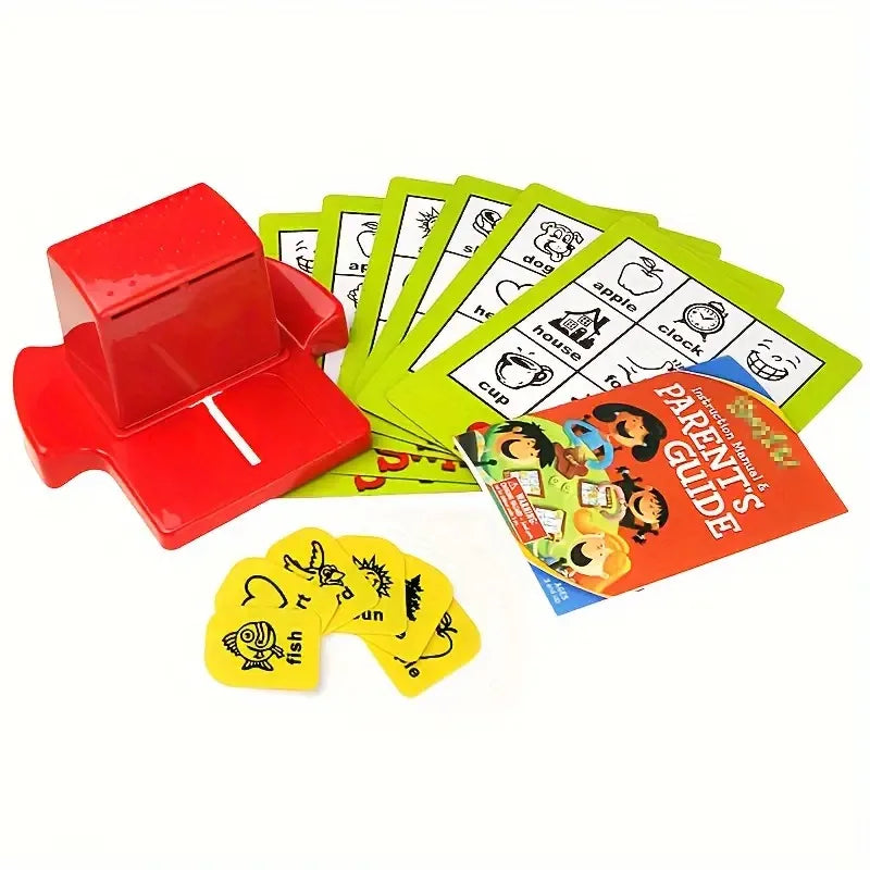 Ihomed 1 Box Of Product Quick Response Ability Puzzle Thinking Table Board Game, Early Reading Game For Preschool To 2nd Grade Gift