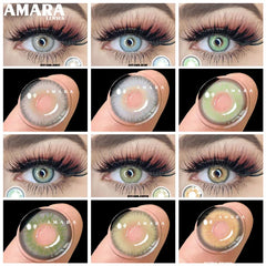 Ihomed 2pcs Color Contact Lenses HIMALAYA Contact Color Lens Eyes Lenses for Eyes Natural Color Lens Eyes