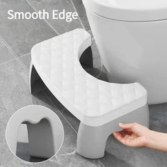 Ihomed 1 PCS Toilet Squat Stool Removable Non-slip Toilet Seat Stool Portable Squat Stool Home Adult Bathroom Accessories