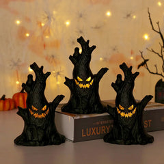 Ihomed Halloween Ghost Tree Led Glow Ghost Lights Horrific Atmosphere Home Decoration Party Supplies Gifts for Children and Adults New