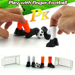 Ihomed 1pc Finger Football Game Set With Two Goals, Funny Family Party Finger Soccer Match Toy, Party Gifts