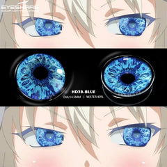 Ihomed Color Contact Lenses For Eyes 1Pair Anime Cosplay Colored Lenses Blue Red Halloween Lenses Contact Lens Beauty Makeup