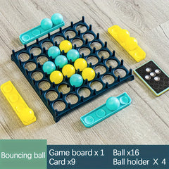 Ihomed 1 Box Bounce Ball Party Game, Table Jumping Ball Toys, Family Party Board Game, Children Puzzle Toys