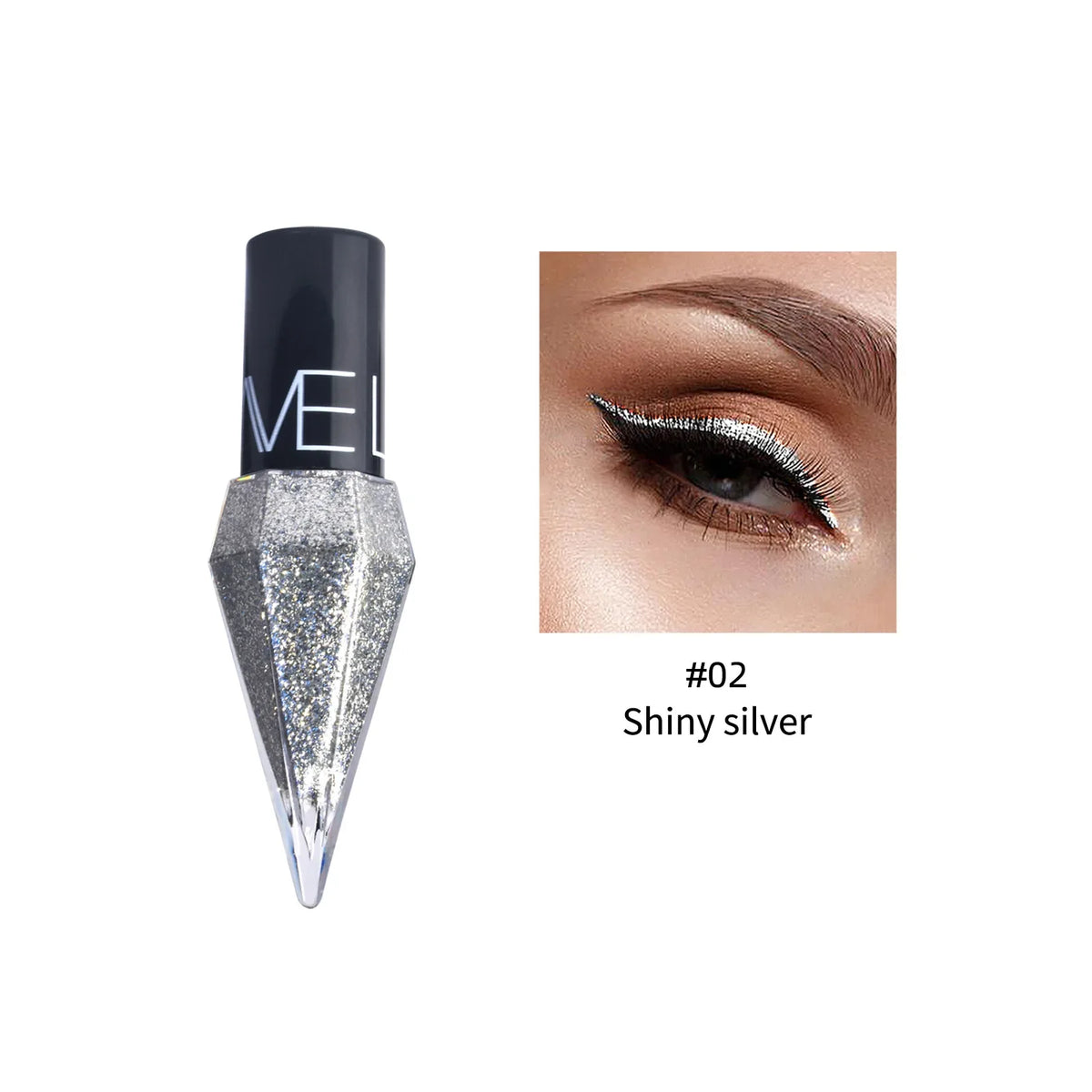 Ihomed Pearlescent Diamond Gold Liquid Eyeshadow Eyeliner Stick Waterproof Glitter Sequins Rose Gold White Eyeliner Pen Korean Makeup