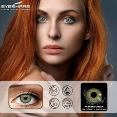 Ihomed Color Contact Lenses for Eyes 2Pcs Anime Cosplay Beauty Lenses Color Cosmetic Contact Lenses Beauty Makeup for Eyes