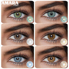 Ihomed 1 Pair Colored Contact Lenses for Eyes Natural Lenses for Eyes Blue Contact Lenses Brown Lense Fashion Lenses Hot Sellers