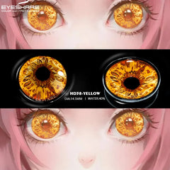 Ihomed Color Contact Lenses For Eyes 1Pair Anime Cosplay Colored Lenses Blue Red Halloween Lenses Contact Lens Beauty Makeup