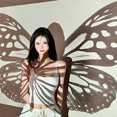 Ihomed 22 Butterfly Patterns Night Projector Background Decor Projection Photo Prop Birthday Party Bedroom Decor Atmosphere Lamp