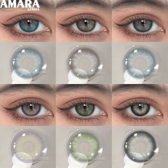 Ihomed NEW Contact Lenses 2pcs/pair Colored Contact Lens for Eye Color Cosmetic Brown lense Gray lense Eye Makeup Beauty Pupils