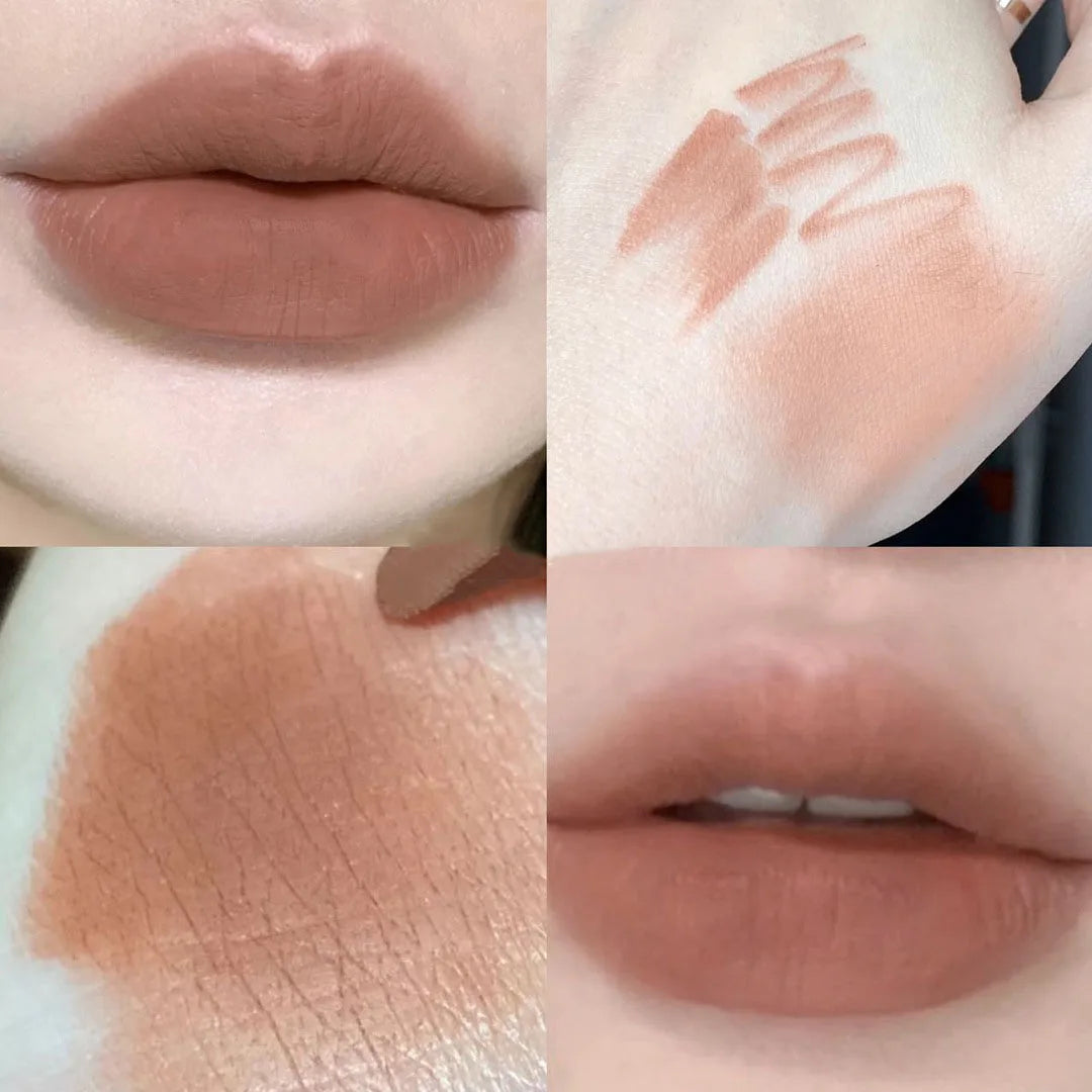 Ihomed Sexy Nude Matte Lipliner Pencil Waterproof Brown Red Contour Tint Lipstick Lasting Non-stick Cup Lip Liner Lips Makeup Cosmetic