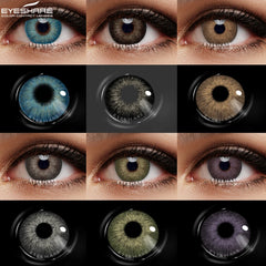 Ihomed Color Contact Lenses for Eyes 2Pcs Anime Cosplay Beauty Lenses Color Cosmetic Contact Lenses Beauty Makeup for Eyes