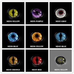 Ihomed Colored Contact Lenses Eye Anime Lenses Cosplay Colored Lenses  Multicolored Lenses Color Contact Lens Beauty Makeup