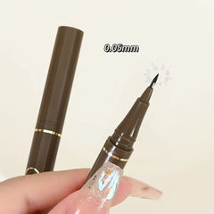 Ihomed Ultra Fine Matte Liquid Eyeliner Pencil Waterproof Non Smudging Lasting Black Brown 4 Colors Eyelash Pen Eyes Makeup