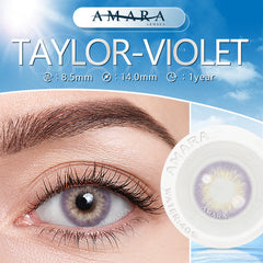 Ihomed Taylor Violet 14.0mm 1 Pair | 1 Year