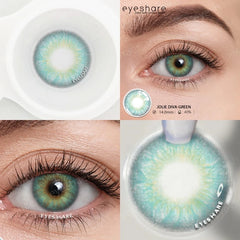 Ihomed  1 Pair Colored Contact Lenses Natural Eye Lenses Green Eye  Blue Lenses Yearly Beauty Cosmetic Brown Contacts Eye