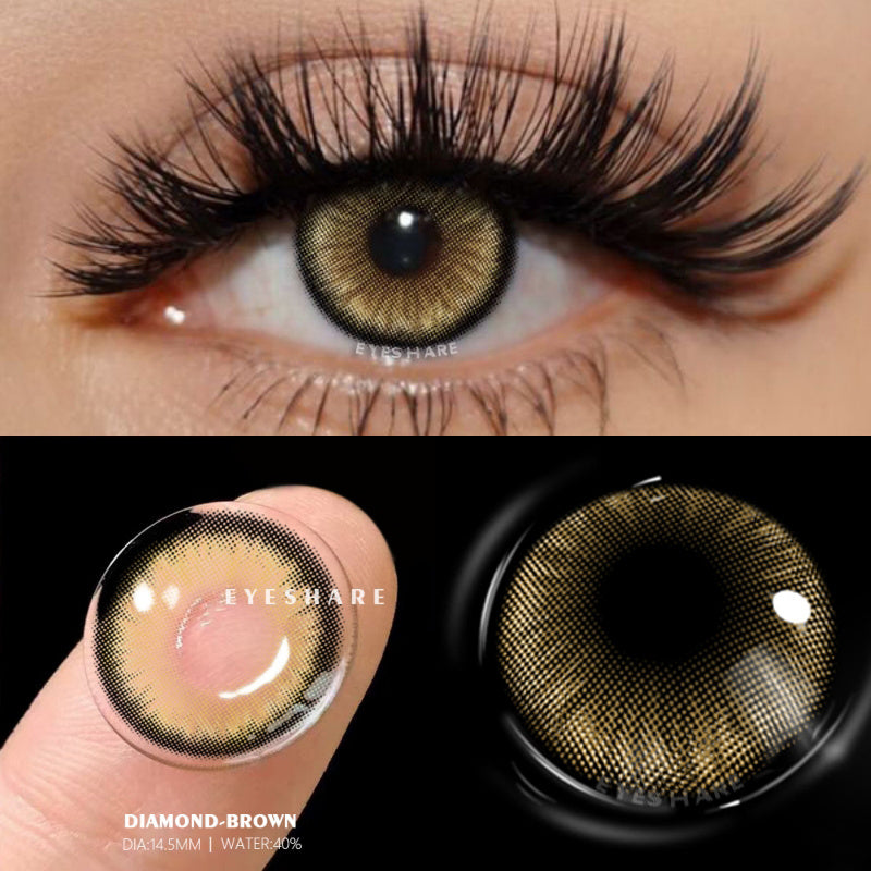 Ihomed 1 Pair Colored Contact Lenses for Eyes Blue Contact Lenses Yearly Beautiful Pupils Fashion Contact Lenses Green Lenses