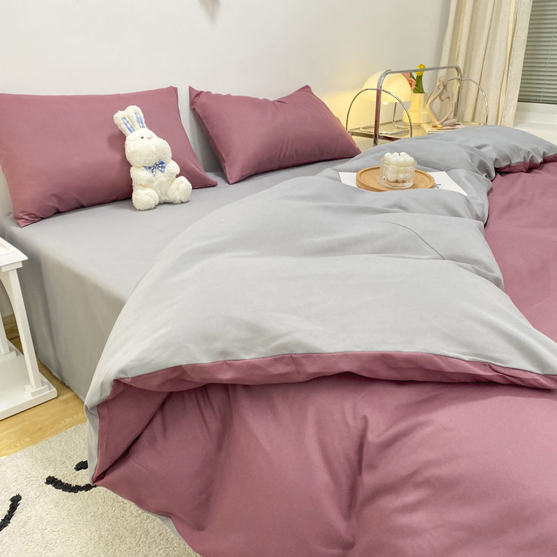 Ihomed Bedding Set Bed Sheet Set Linen Duvet Cover 200x200 Single Queen Bed Set for 2 People...for Home  135x200 Bedroom Set Furniture