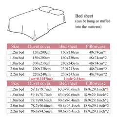 Ihomed Luxury Black and White Ruffled Bedding Set Fashion Bedspreads Home Textiles Duvet Cover Sheet Pillowcase for Teens Girls 3/4pcs